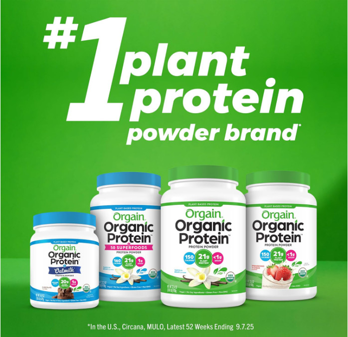 Orgain Organic Vegan Protein Powder, Chocolate Fudge, 2.03 lb, 21g Protein gallery