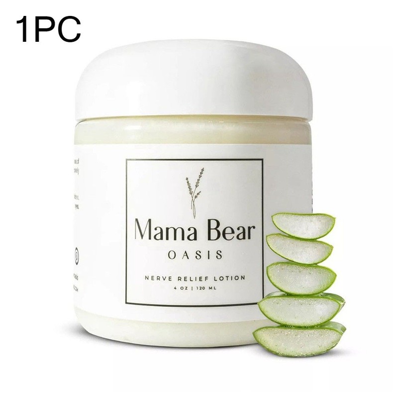 1/3X Mama Bear Oasis Nerve Relief Lotion for Foot, Leg, Magnesium Chloride 4oz🔥