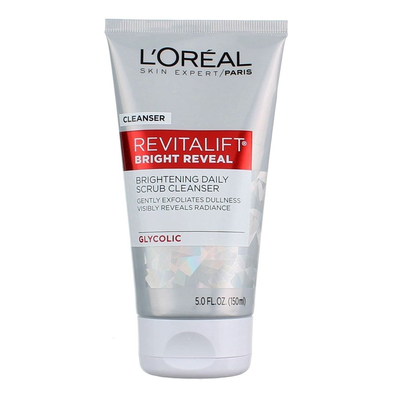 6 Pack L’Oreal Paris RevitaLift Brightening Scrub Cleanser, 5 fl oz