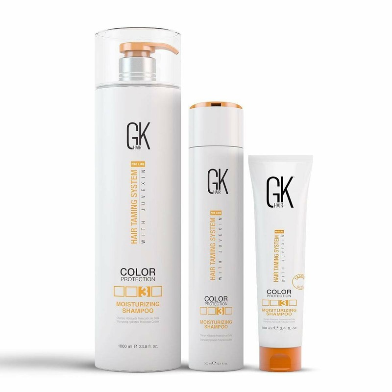 GK HAIR Moisturizing Shampoo for Hydrating Dry Frizzy Hair Repair Damage
