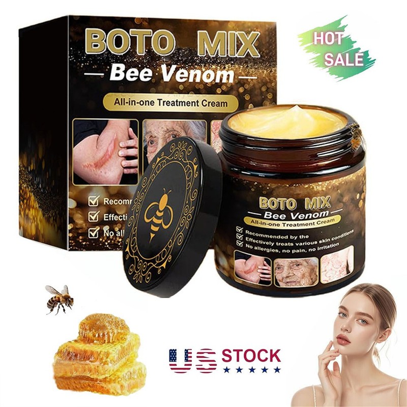 2026 Bee Venom All-In-One Cream Skin Treatment Professional Bee Venom Cream NEW