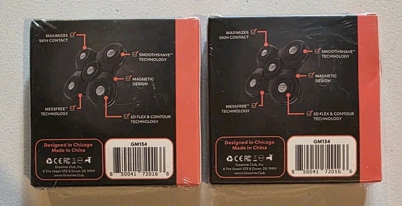 2 pack Groomie BaldiePro Cordless Bald Head Shavers for Men, Blade Refill 2.0 gallery