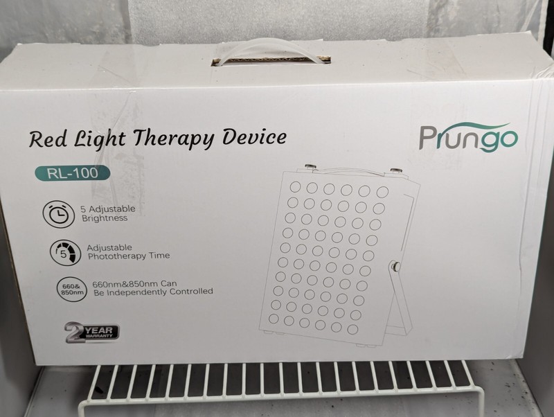 Prungo 120w Red Light Therapy Device, RL-100, Red Light Therapy Device Panel NIB