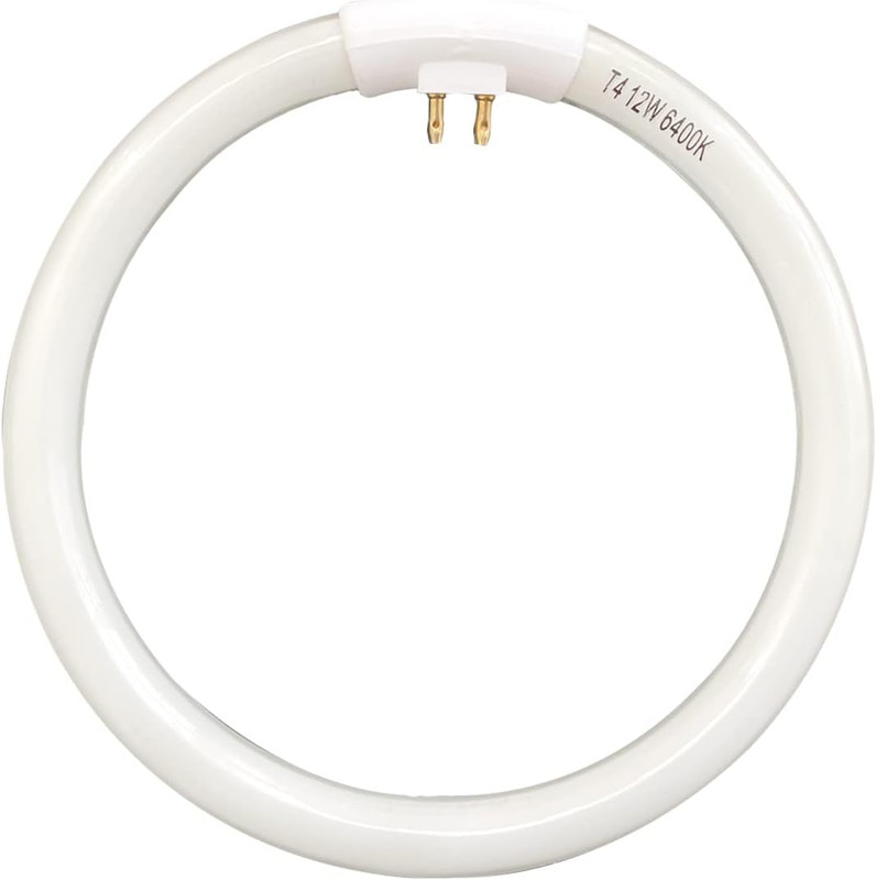 12W T4 Replacement Bulb for Conair Makeup Mirror, 5.5’’ Circular Fluorescent Lam