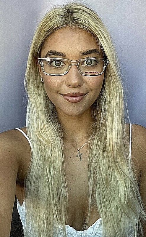 New Mikli by Alain Mikli ML 12251 Clear Black Women's Eyeglasses Frame E1. gallery