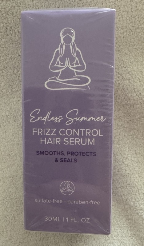 Endless Summer Frizz Control Hair Serum 1 fl oz Smooths. Protects & Seals