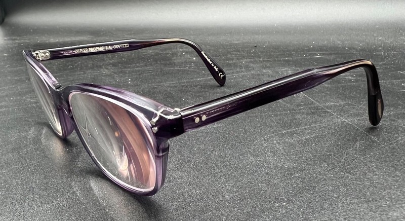 OLIVER PEOPLES “ASHTON” OV5224 1682 Italy Purple Eyeglasses Frame ONLY 52-17-140 gallery