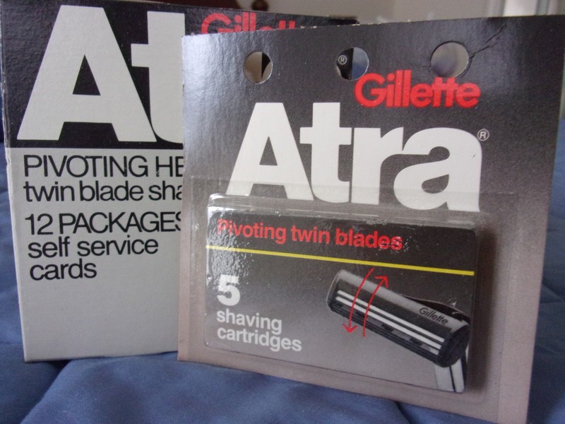 Gillette Atra Razor Cartridges (12 x 5 = 60-ct. box)