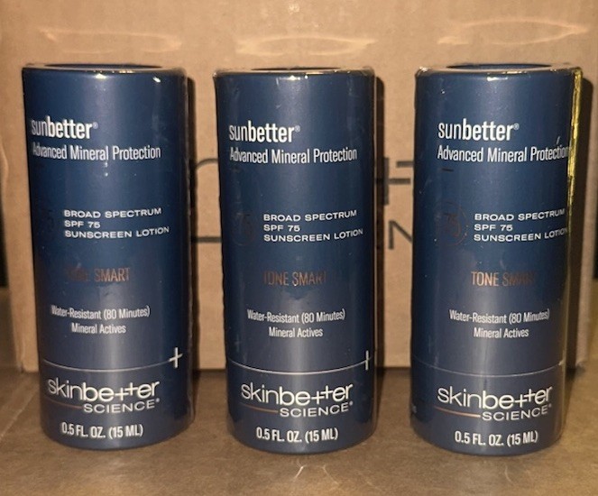 SKINBETTER Science Sunbetter TONE SMART SPF75 Sunscreen 15 ML EXP11/26 (3-PACK)