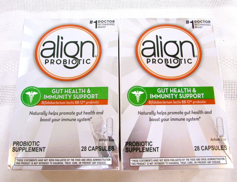 2 PAK ALIGN PROBIOTIC GUT HEALTH & IMMUNITY SUPPORT 2 X 28 CAPSULES EXP. 01/2026