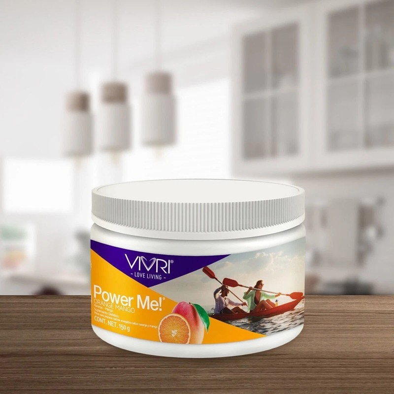 New Vivri Power me Energy Daily Orange Mango 30 Portions