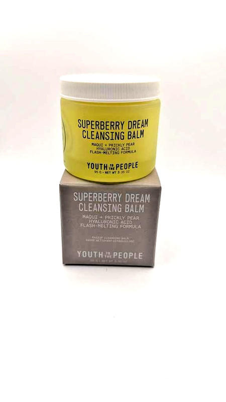 Youth To The People SUPERBERRY DREAM CLEANSING BALM ~3.35oz/95g NEW IN BOX