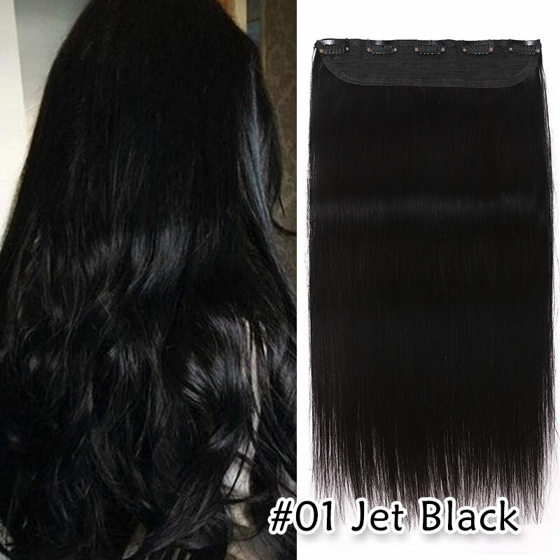 100G Secret One Piece Clip In 100% Real Remy Human Hair Extensions 3/4 Full Head