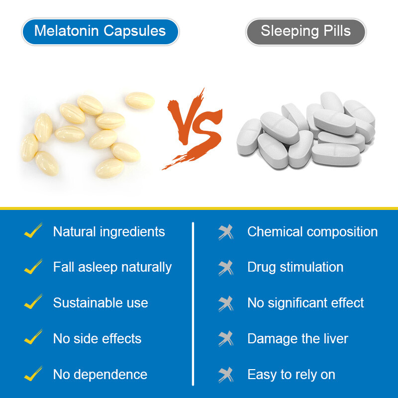 NEW Melatonin Capsules 10mg 10/60/120ct 1 Bottles Melatonin Capsules for Adults gallery