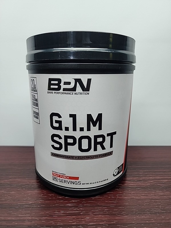 BARE PERFORMANCE NUTRITION, BPN G.1.M GoOneMore Sport, Endurance Fruit Punch