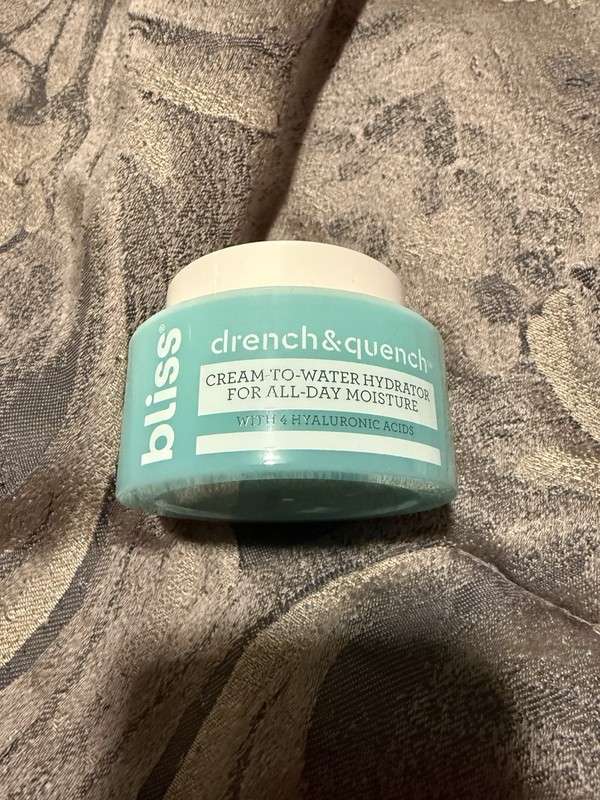Bliss Drench & Quench All-Day Moisturizer with Hyaluronic Acid 1.7 fl oz New