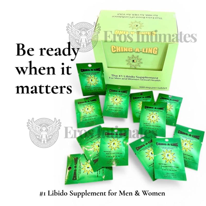 Ching A Ling Libido Booster for Men & Women | Long Lasting High Potency Pills