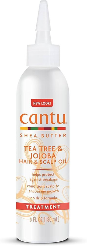 Shea Butter Tea Tree & Jojoba Hair & Scalp Oil 6 Ounce (180Ml) (2 Pack)