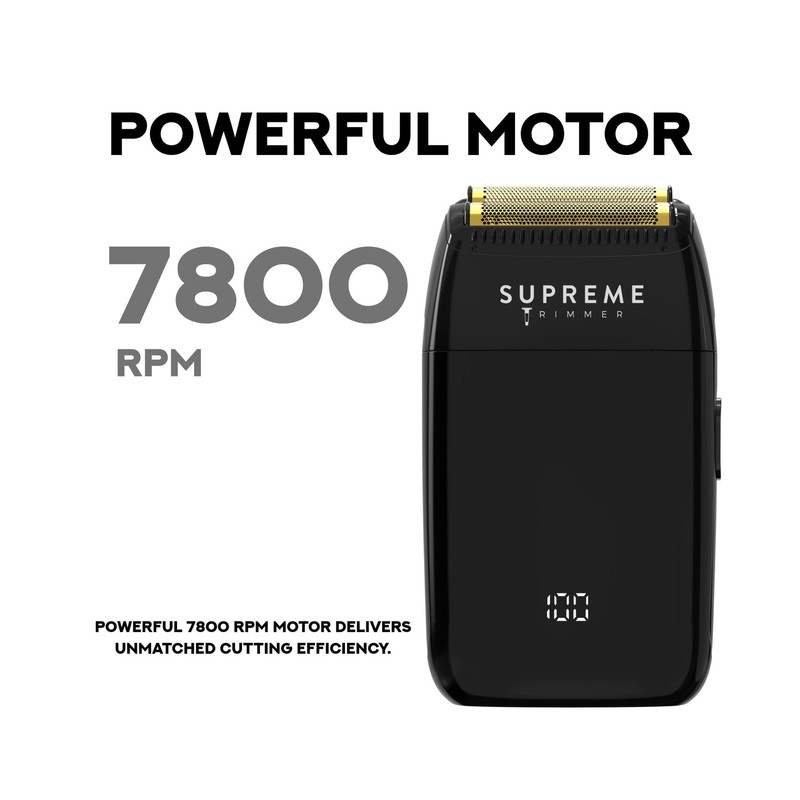 Supreme Trimmer Crunch Lite STF600 | Professional Double Foil Shave... Fast Ship gallery