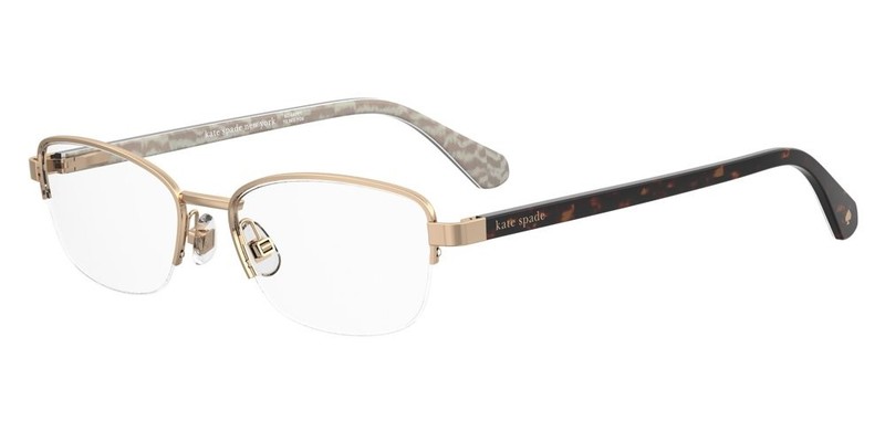 KATE SPADE KS-ALBIE-2/G Eyeglasses Eye Glasses GOLD J5G Authentic New 52mm Women