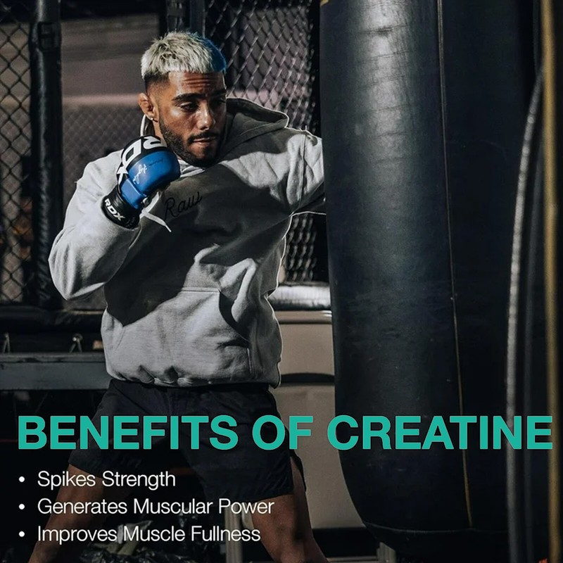 Pure Creatine Monohydrate Supplements Powder | 5000mg Per Serving | BY BIO NUTRI gallery