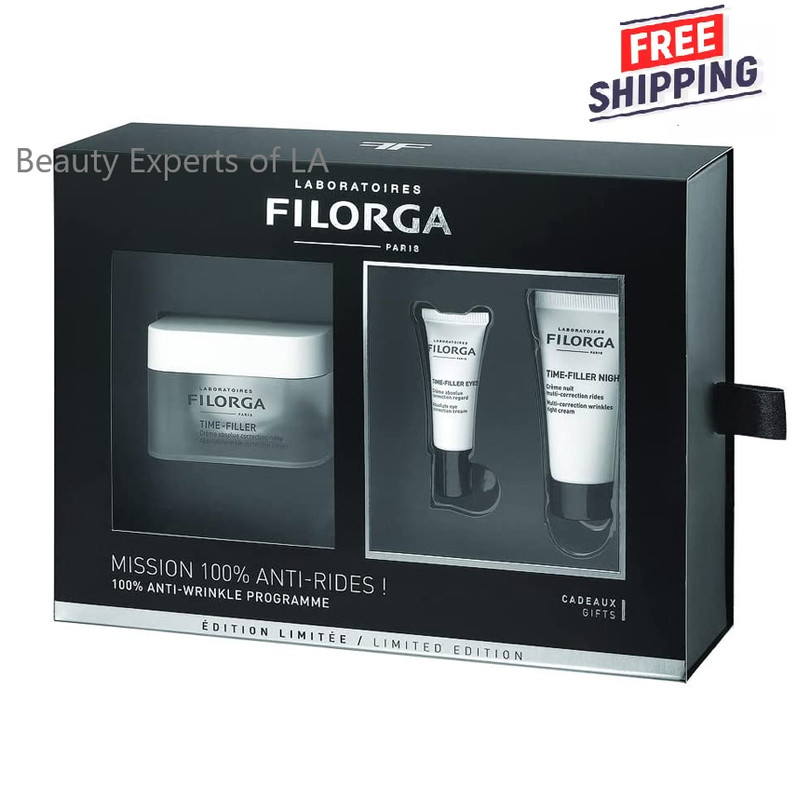 Filorga Mission 100% Anti Wrinkle Time Filler Day & Night Set Limited Edition
