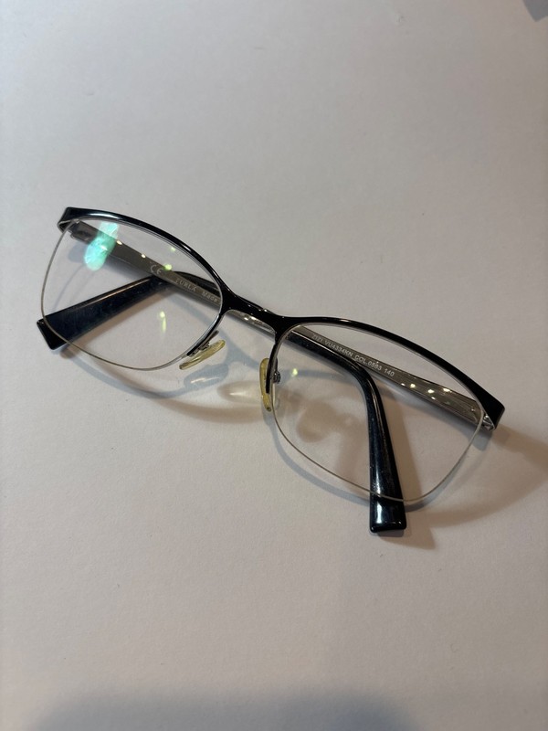 Furla Eyeglasses, Frames Only, Zizi VU4334KN Col.0583 Black, 54-17-140, Metal