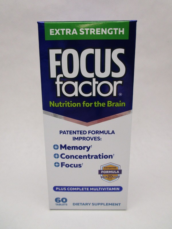 6 x Focus Factor Extra Strength Multivitamin Brain Health 60 Count Bottle 2/28 gallery