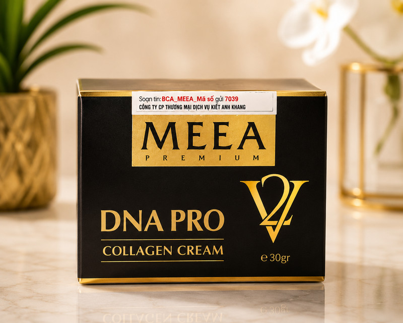 MEEA DNA PRO Collagen Cream + Bakuchiol Serum Anti-Aging Face Skincare Set gallery