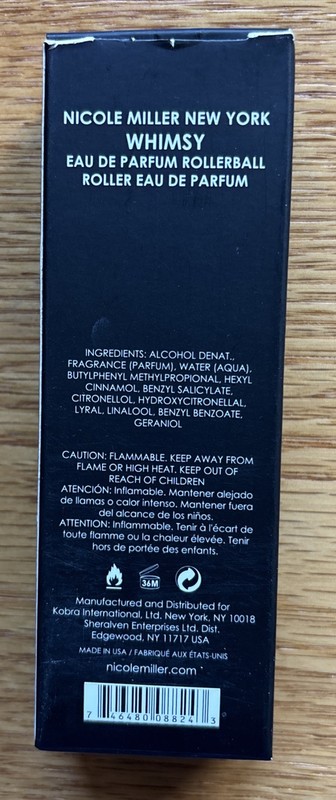 Nicole Miller New York Eau de Parfum Rollerball 0.34fl oz Whimsy gallery