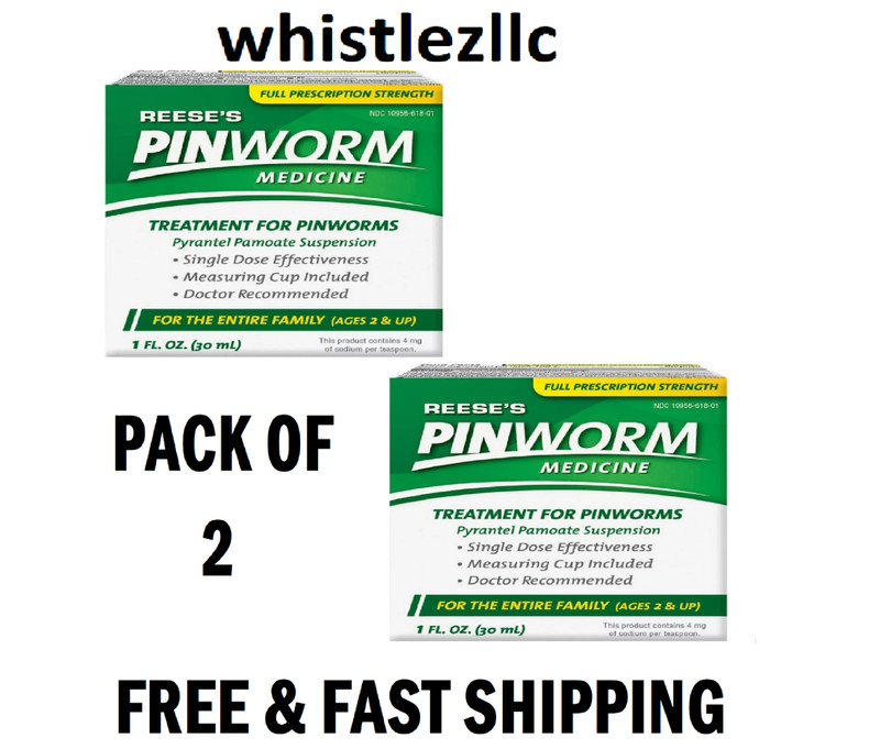 Reese’s Pinworm Medicine, 1 fl oz. ( 2 PACK )