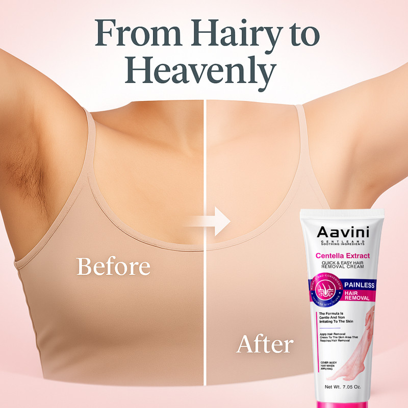 Aavini Hair Removal Cream 200g – Fast & Painless Remover for Legs, Arms & Bikini gallery