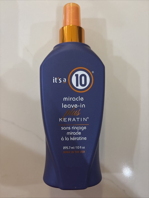 It’s a 10 Haircare Miracle Leave-In Plus Keratin ~ 10 fl oz / Full Size ~ NEW