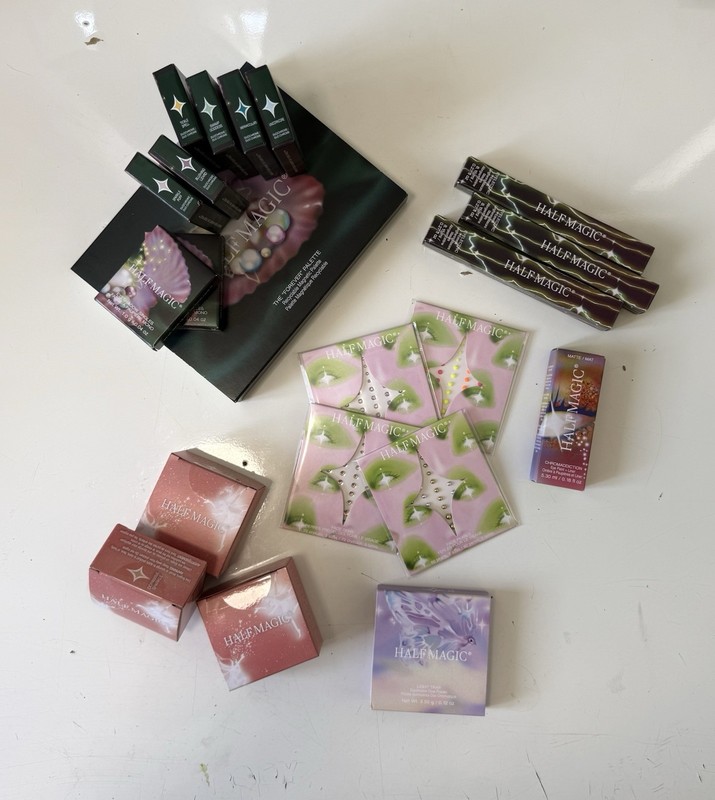 Euphoria X Half Magic Bundle Lot Glitter Puck Indigorgeous Eyelectric Glimmer