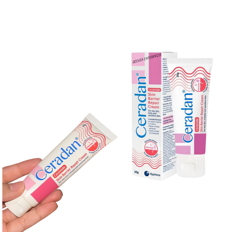 1pcs Ceradan Moisturising Wash 30ml & 1pc Skin Barrier Cream 30g Travel Size Set gallery