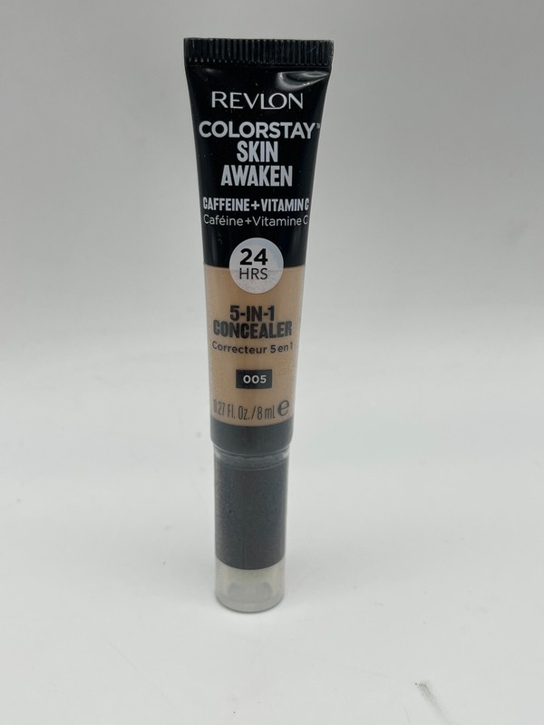 Revlon ColorStay Skin Awaken 5-in-1 Concealer 24 Hours 005 FAIR 0.27 oz Sealed