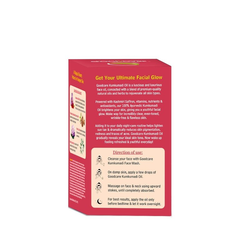 Goodcare Kumkumadi Face Beauty Oil For Youthful Skin 30ml gallery