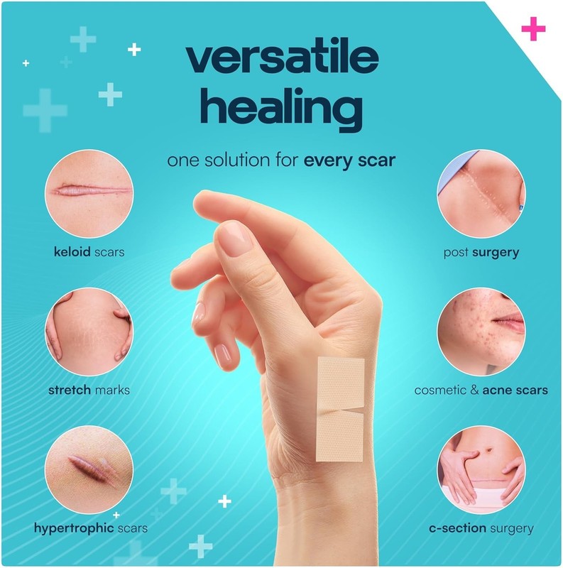 Silicone Scar Sheets Roll – Advanced Medical Grade Silicone Scar Tape for Surgic gallery