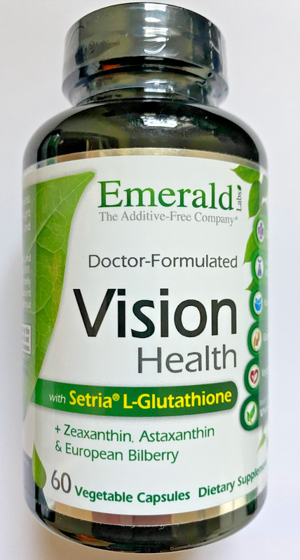 Emerald Laboratories, Vision Health, 60 Vegetable Caps Fresh