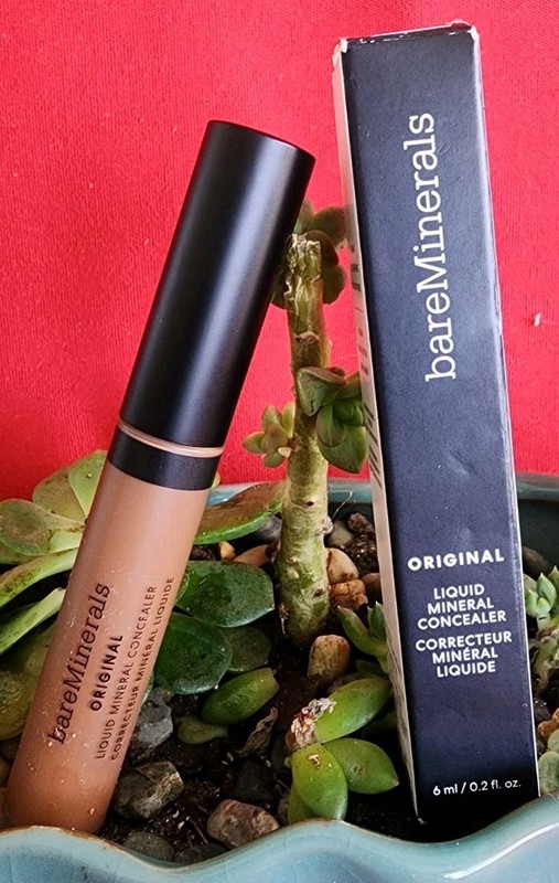 bareMinerals Original Liquid Mineral Concealer, Deep 6N, 0.2 fl oz