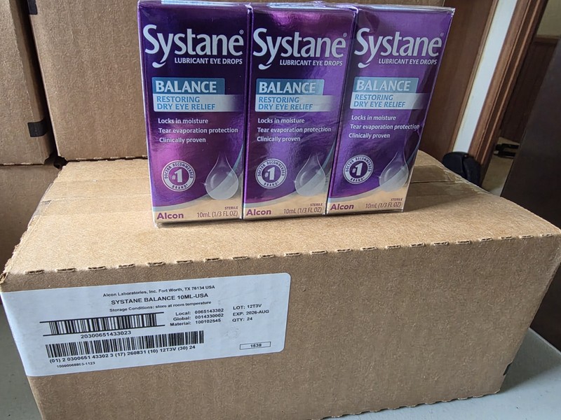 Systane Balance Restoring Lubricant Eye Drops 10 mL (6 Pack) EXP 08/26