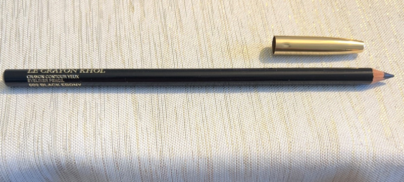 New! Full Size Lancôme Le Crayon Khol Pencil Eyeliner 602 Black Ebony