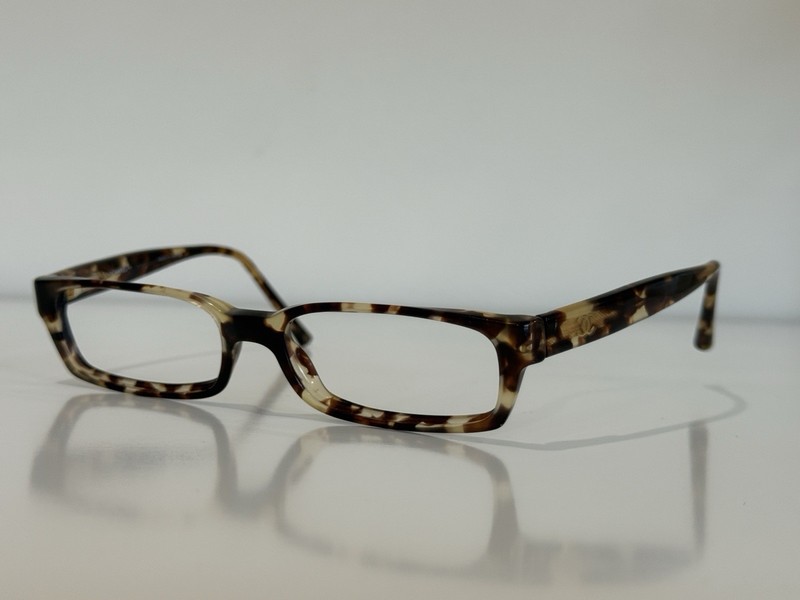 Chanel 3013 c.573 Square Havana Brown Eyeglasses Optical Frame 51-16-135