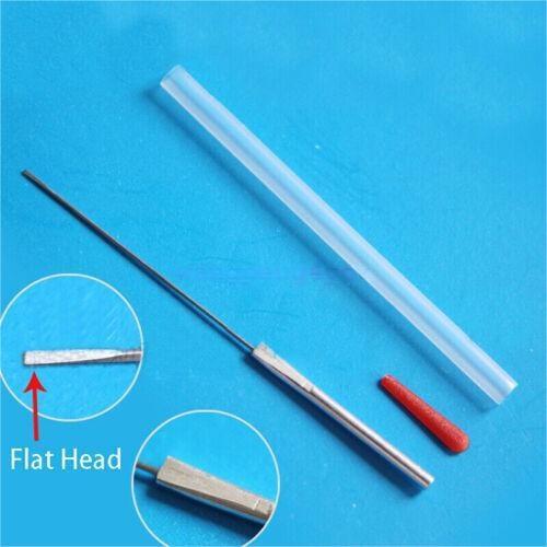 Acupotomy Flat Head P type Acupuncture-knife Aluminum handle needle with tubes gallery
