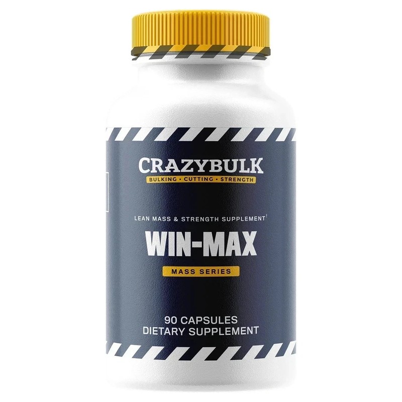 CRAZYBULK WIN-MAX | Natural Anabolic Body Building Supplement ( Pack of 1 ).