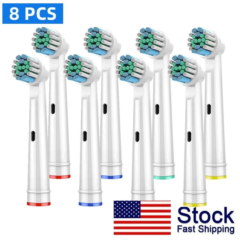 8x Replacement Brush Heads For Oral-B Electric Toothbrush Fit Advance Power/Pro
