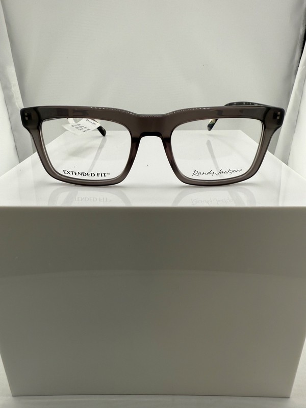 Randy Jackson RJ 1936 Extended Fit Eyeglass Frames Grey 100 54-21-150 NWT gallery