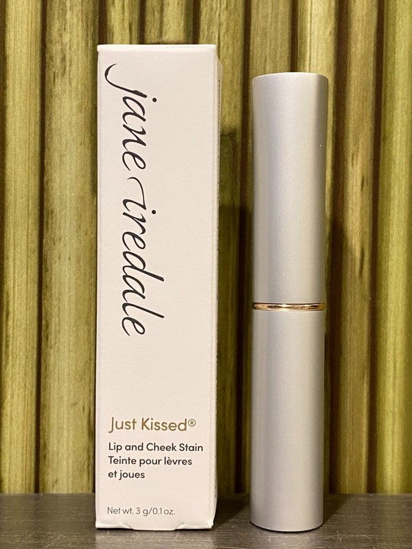 Jane Iredale Just Kissed Lip and Cheek Stain Forever Peach .1oz NEW gallery