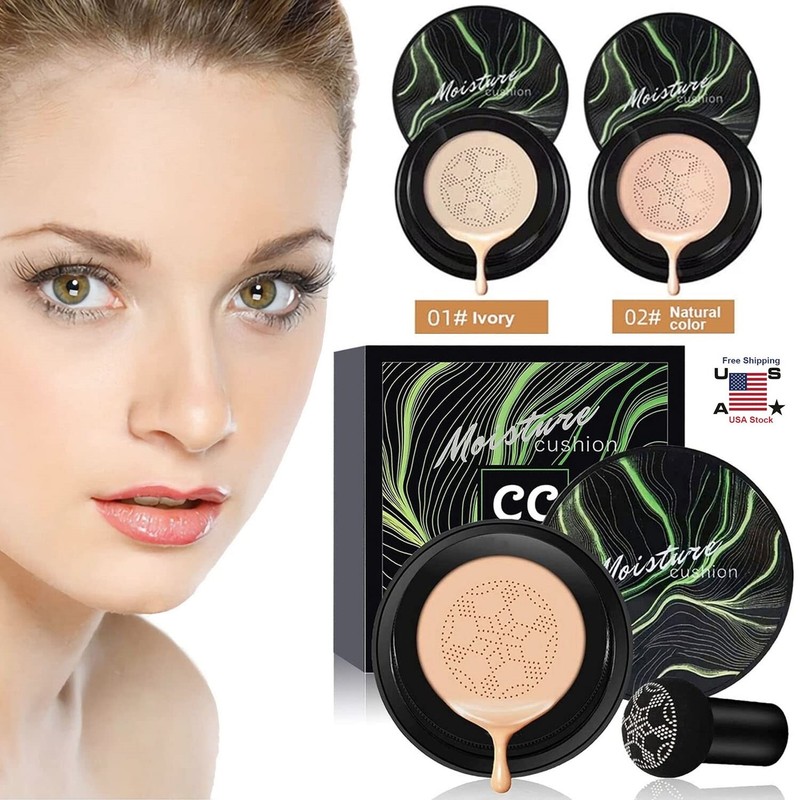Mushroom Head Air Cushion BB CC Cream Concealer Makeup Foundation Moisturizing gallery