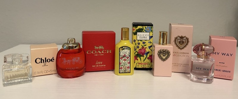 Luxury Designer Fragrance Mini EDP Set Of 5